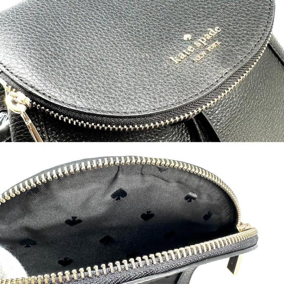*ON SALE* KATE SPADE #40348 Black Leila Flap Backpack main image 10
